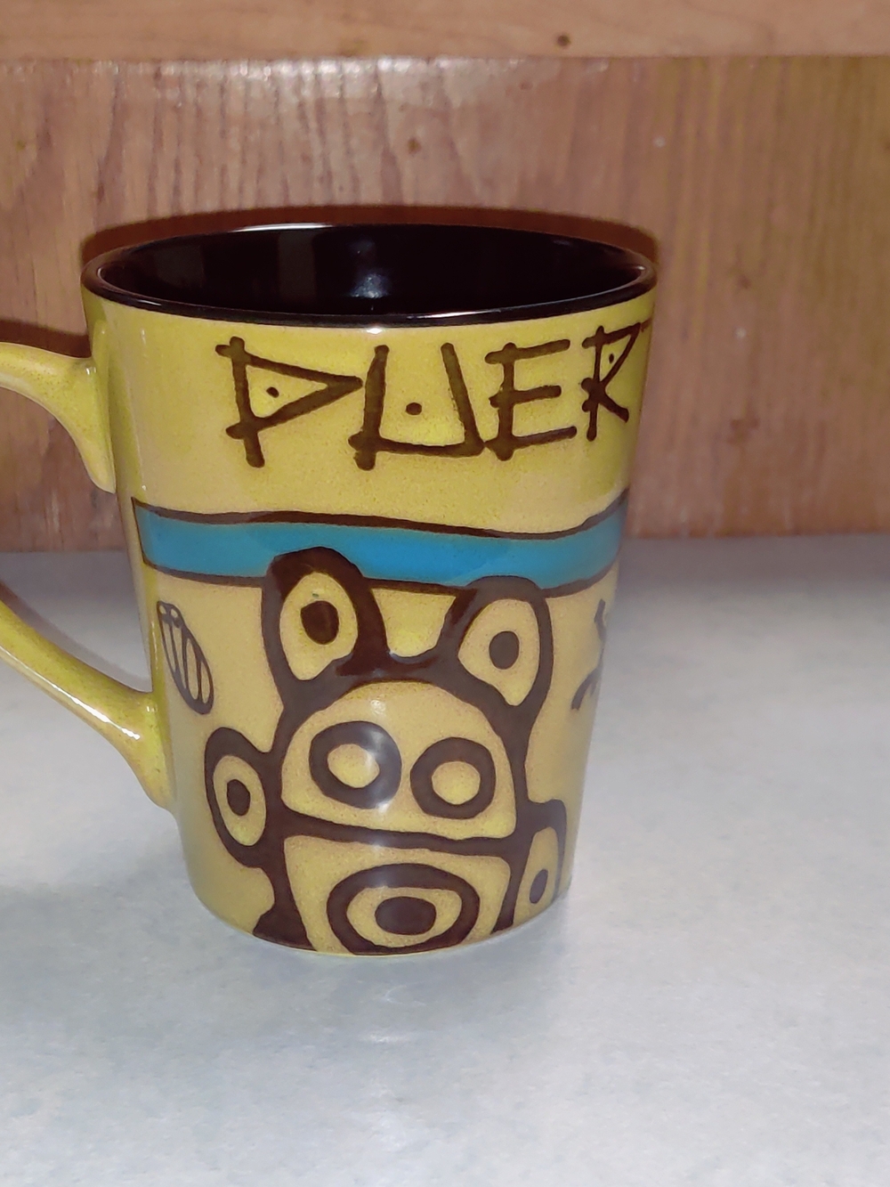 Puerto Rico Ceramic Coqui Taino Coffee Mug cup